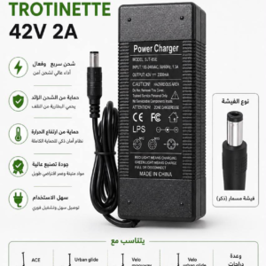 Chargeur Trottinette 42V 2A